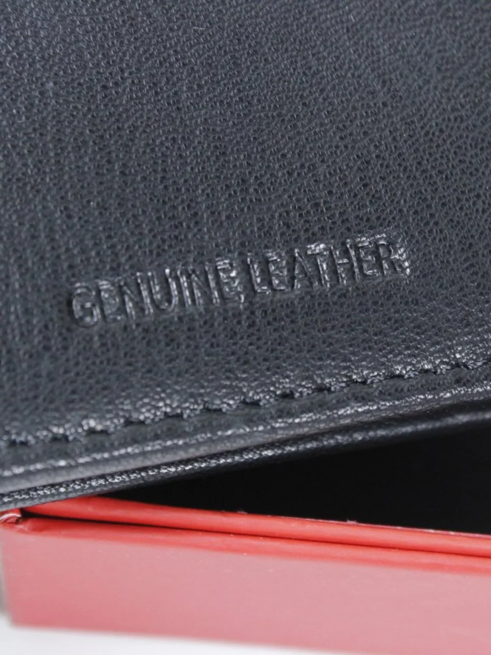 True Religion Original Wallet – Genuine Leather with Silver Plate – New in Box
